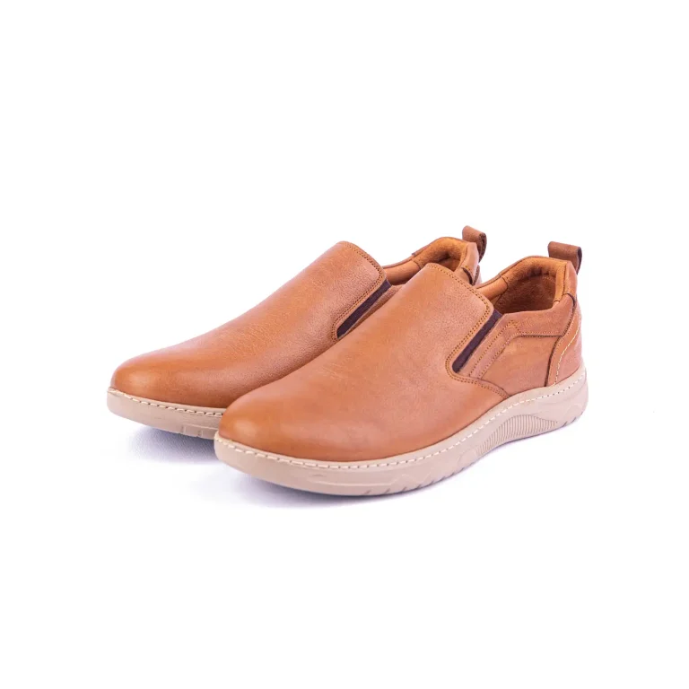 Mens Leather Casual Shoes Code 7015B Honey Color Shot copy