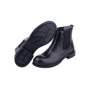 Womens Leather Boots Code 5148Z Black Color Detail Shot copy