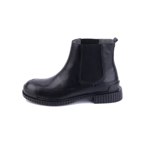 Womens Leather Boots Code 5148Z Black Color Side Shot copy