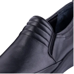 Womens Leather Casual Shoes Code 5246J Black Color Detail View copy 1