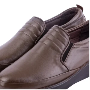 Womens Leather Casual Shoes Code 5246J Nescafe Color Detail View copy 1