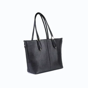 Womens Leather Handbags Code 9243B Lizard Black Color Variety Angle copy 1