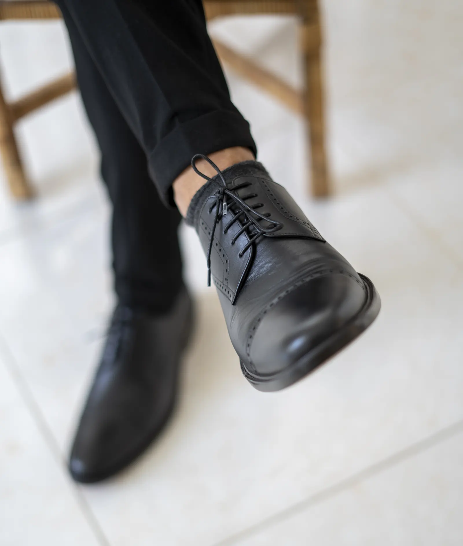 کفش چرم رسمی مردانه