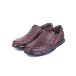 Mens Leather Casual Shoes Code 7185B Brown Color Shot copy 1