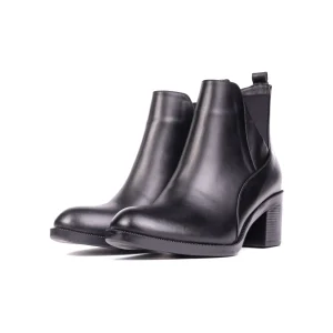 Womens Leather Boots Code 5203Z Black Color Shot copy