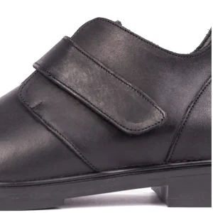 Womens Leather Casual Shoes Code 5055C Black Color Detail View copy