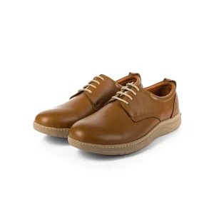 Mens Leather Casual Shoes Code 7015A a Honey Color Shot copy