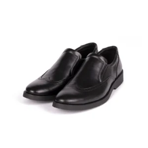 Mens Leather Classic Shoes Code 7162E Black Color Shot copy