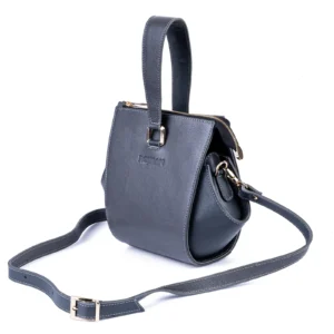 Womens Floater Leather HandBag Code 9537A Gray Color Variety Angle copy