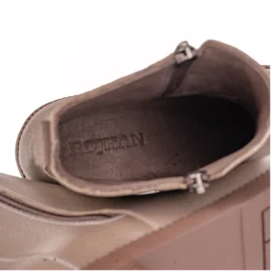 Womens Leather Boots Code 5163Z Nescafe Color Detail Shot copy