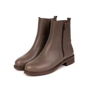 Womens Leather Boots Code 5163Z Nescafe Color Shot copy