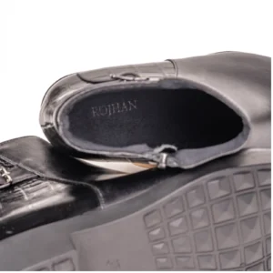 Womens Leather Boots Code 5177Z Black Color Detail Shot copy