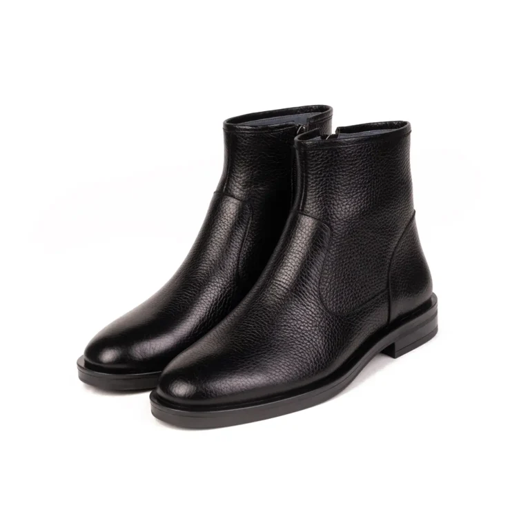 Womens Leather Boots Code 5183Z Black Color Shot copy