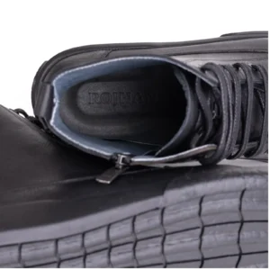 Womens Leather Boots Code 5210Z Black Color Detail Shot copy