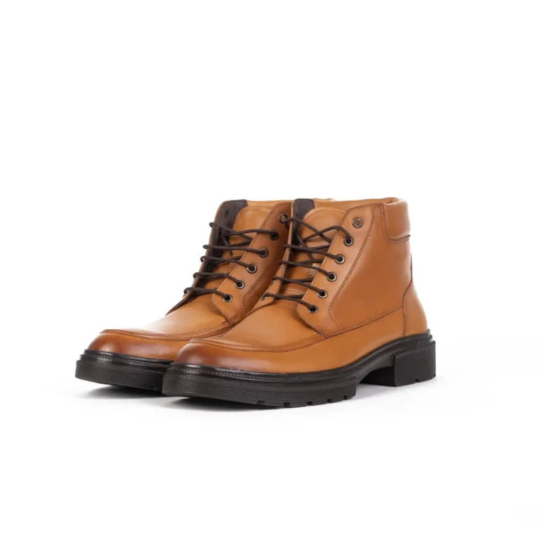 Mens Leather Boots Code 7169Z Honey Color Shot copy