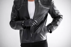 Mens Leather Jacket Code 2104j 3