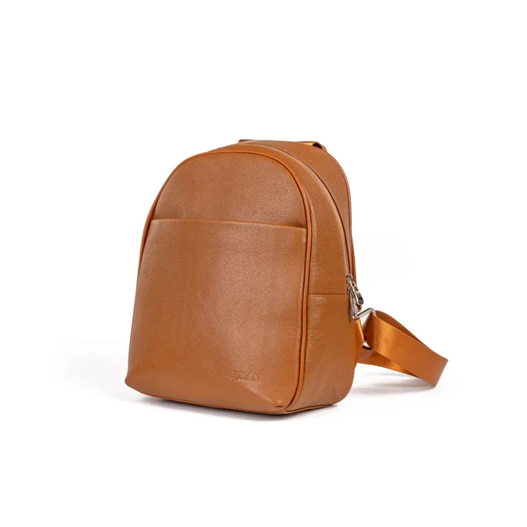 Womens Leather BackPacks Code 9250A Honey Color Variety Angle copy