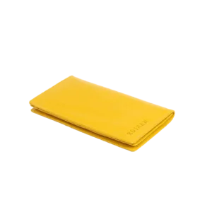 Womens Leather Wallet Code 8070C Yellow Color Shot copy