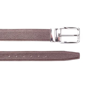 Mens Leather Belt Code 6153A Brown Color High Angle View copy