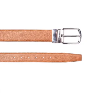 Mens Leather Belt Code 6153A Honey Color High Angle View copy