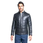 کاپشن چرم مردانه 2109j
