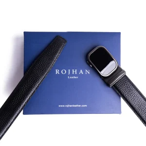 کمربند چرم مردانه 6141B - Image 6