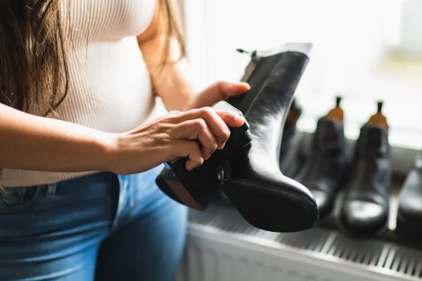 نگهداری بوت چرم زنانه