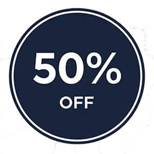 50percent off