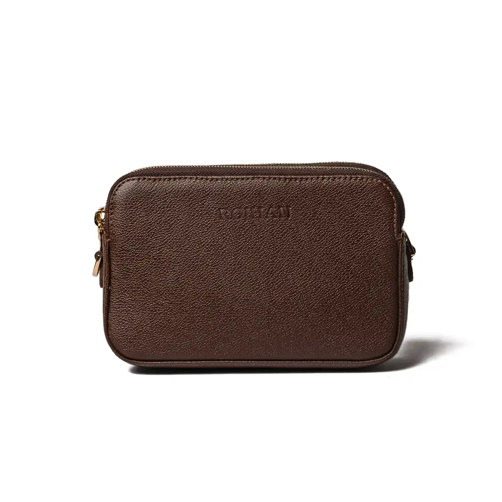 Women_s Leather Bag Code 9534B- Brown Color - Front View1 copy 3 کیف دستی زنانه 9534B - Image 1